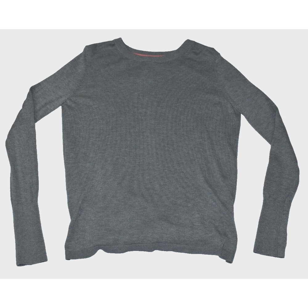 Lululemon Bring It Backbend Women's Sweater Size 6 Long Sleeve Thumbholes Gray